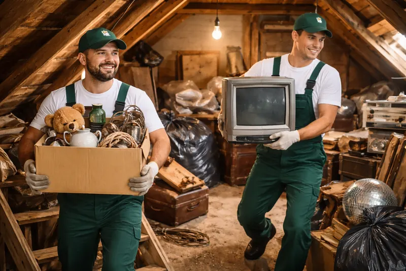 Dachboden Räumung